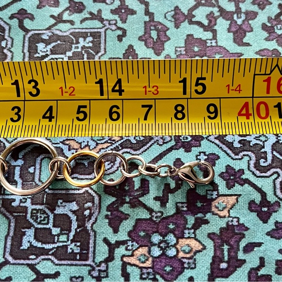 NWT MARNI Mixed Metal Choker Pendant Necklace W/ Enamel Floral Charms Blue/White - Picture 9 of 9